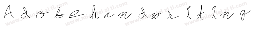 Adobehandwriting Frank字体转换